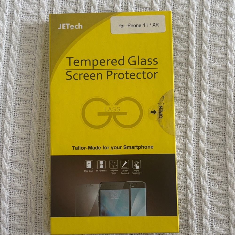 JETech Tempered Glass Screen Protector for iPhone 11/XR
